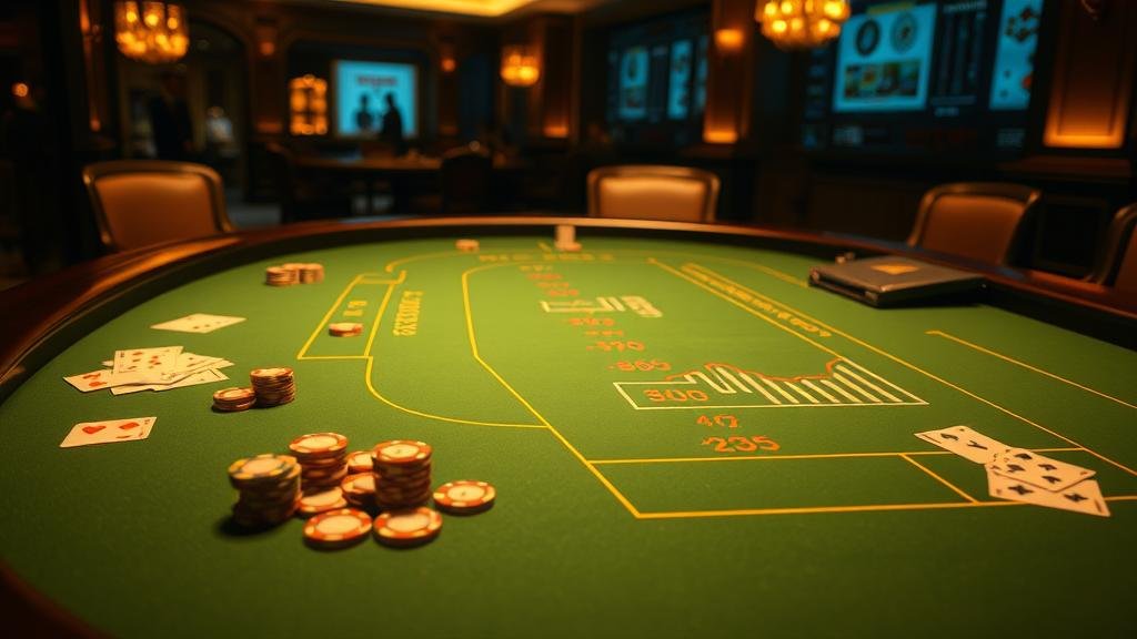 ดีลเลอร์สาวสวยในเกมบาคาร่าสด