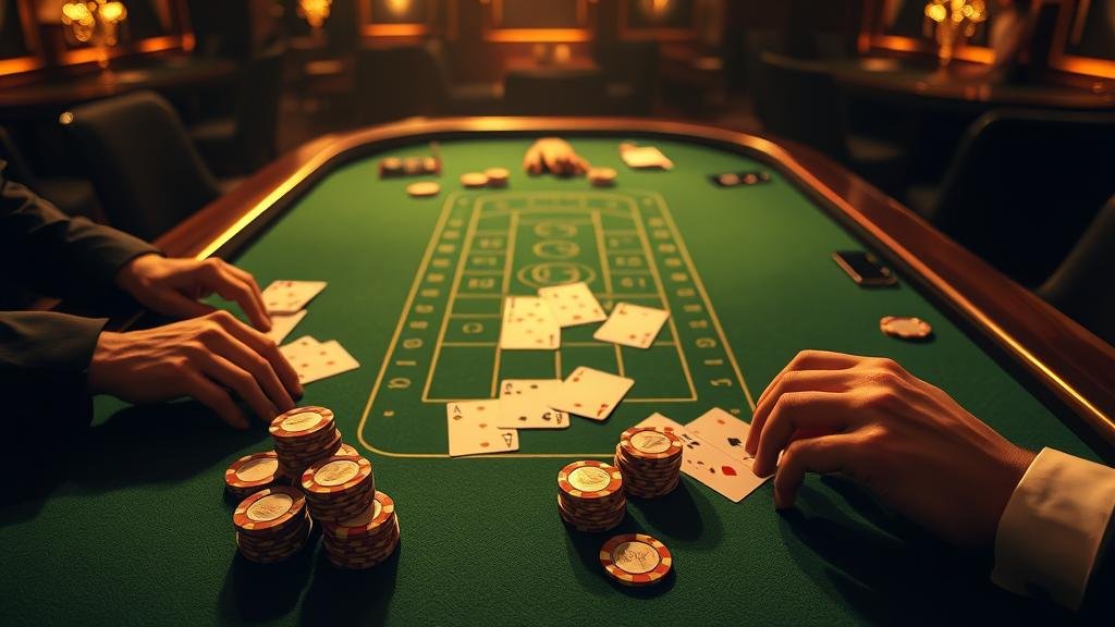 หน้าจอเกมบาคาร่าระบบออโต้บนมือถือ