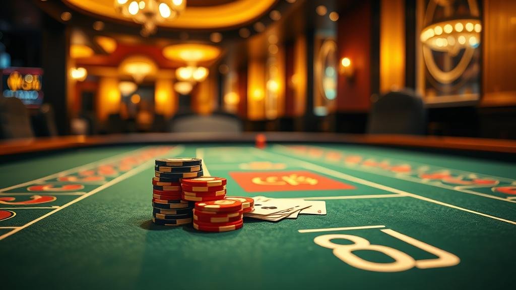 หน้าจอเกมบาคาร่าจากค่าย Playtech