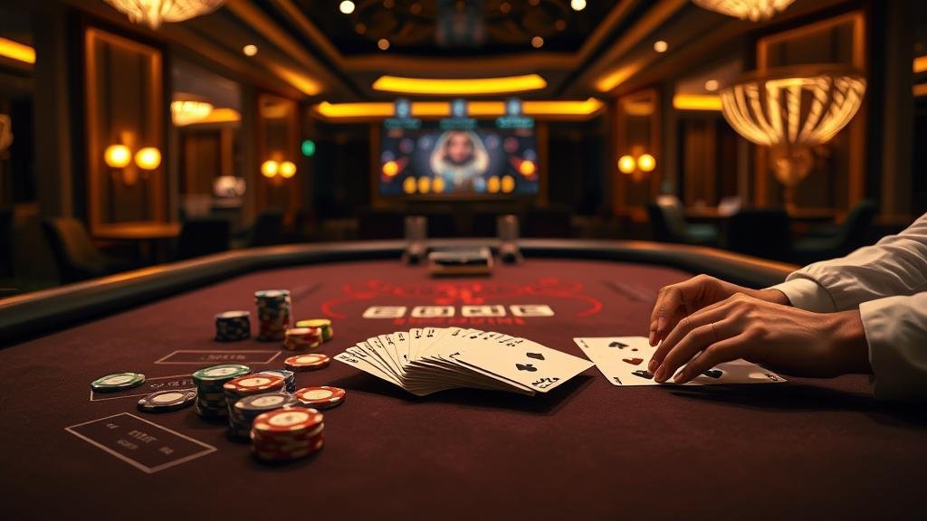 การวางเดิมพันในเกมบาคาร่าไลฟ์สด