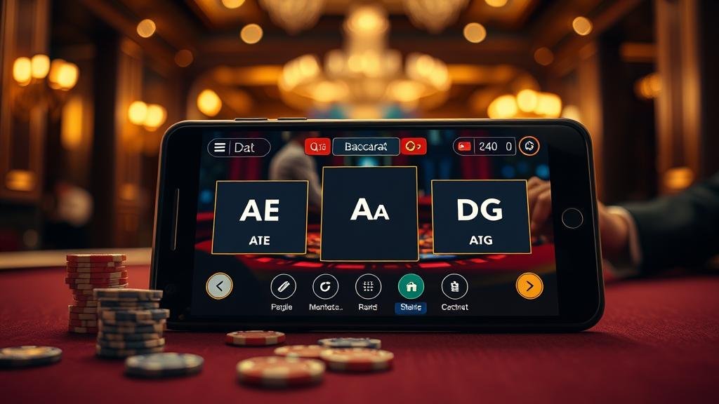 บาคาร่า AE, SA, DG: วิเคราะห์อัตราจ่ายซูเปอร์ซิกส์บน Android ฉบับยั่งยืน 2025