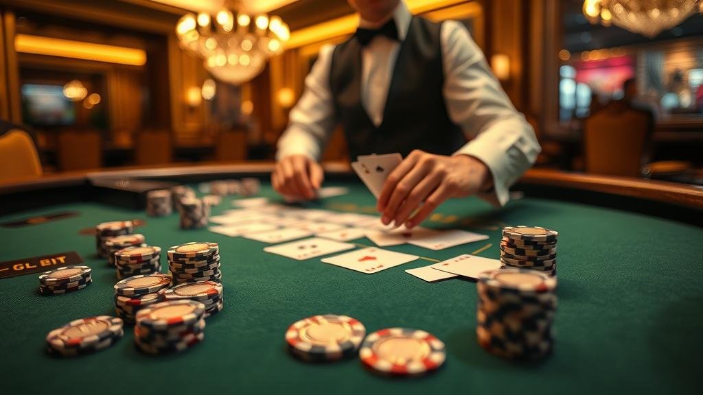 อินเทอร์เฟซเกมบาคาร่าสดบนมือถือ