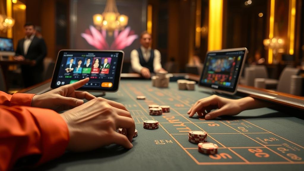 หน้าจอแสดงผลการวิเคราะห์เค้าไพ่บาคาร่า