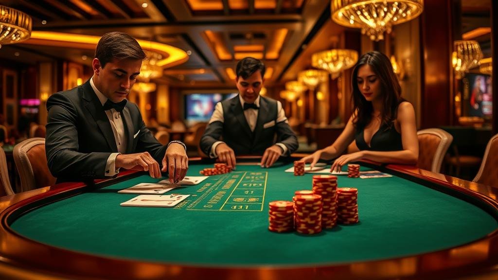 เปรียบเทียบหน้าเล่นบาคาร่า AE Casino และ DG Casino