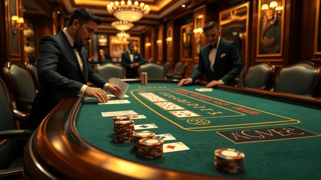 ตัวอย่างเค้าไพ่บาคาร่าและสูตรเดินเงิน