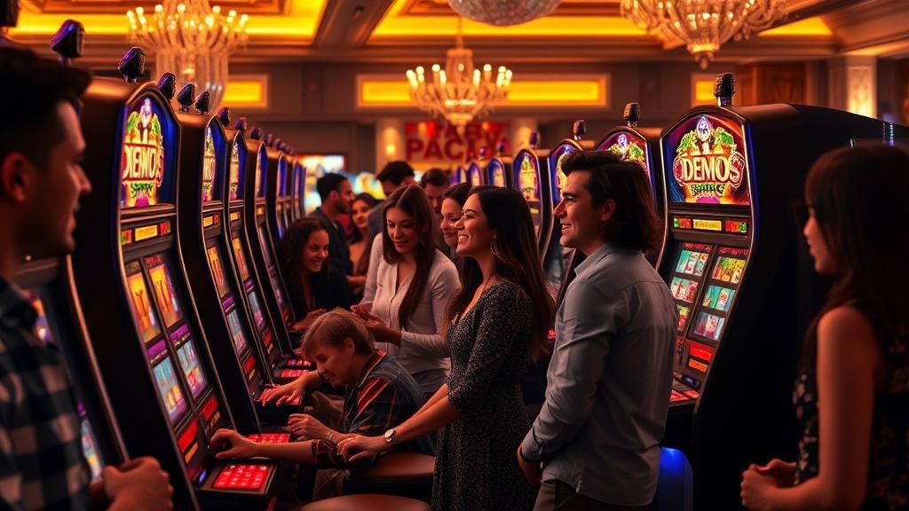 หน้าจอเกมสล็อตเดโม่จากค่ายดัง