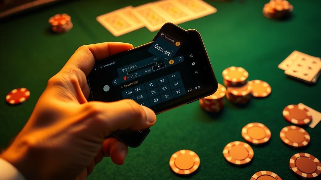 การวิเคราะห์สถิติบาคาร่าบนแท็บเล็ต