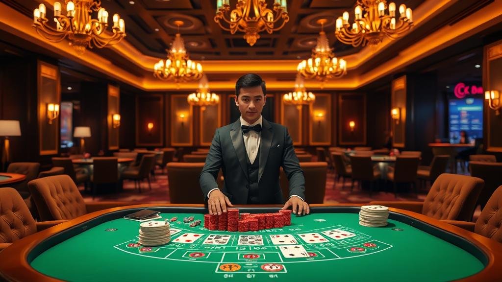 การเล่นบาคาร่าบนแท็บเล็ตพร้อมดูอัตราจ่าย