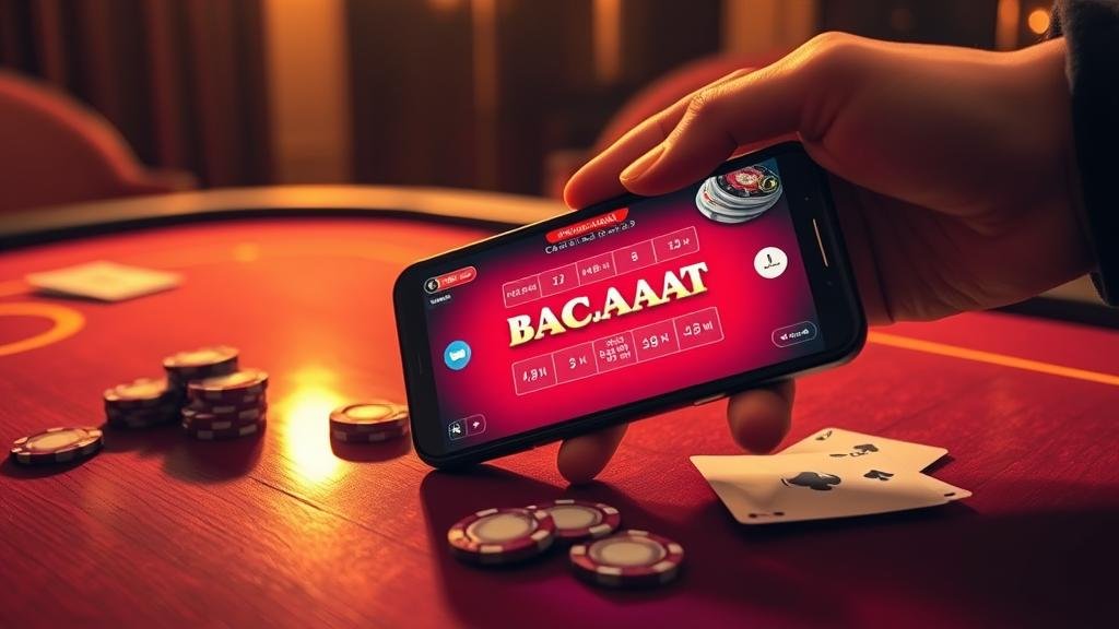 อินโฟกราฟิกแสดงกลยุทธ์บาคาร่าและการคำนวณอัตราจ่าย