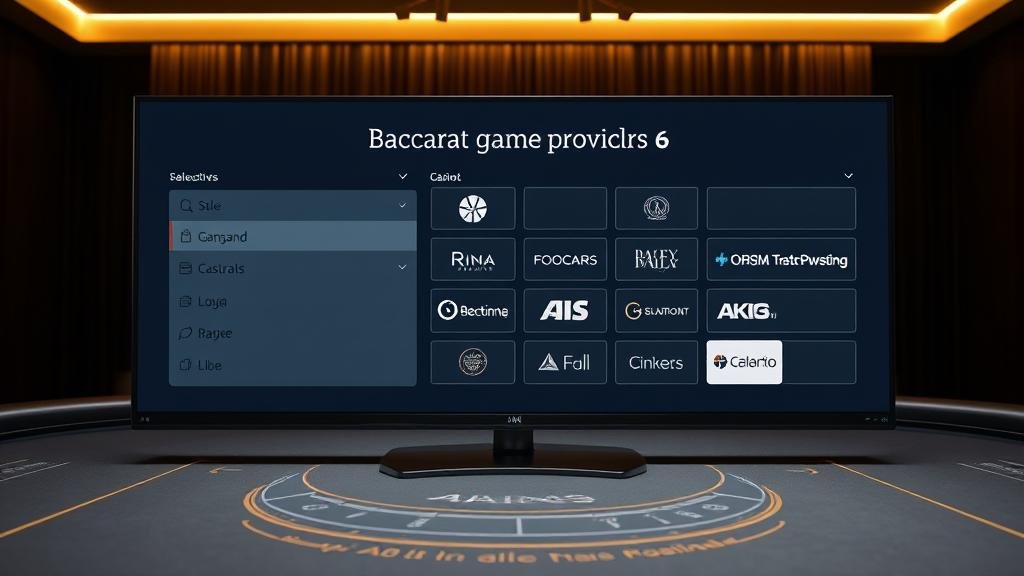 หน้าจอแท็บเล็ตแสดงสถิติบาคาร่า