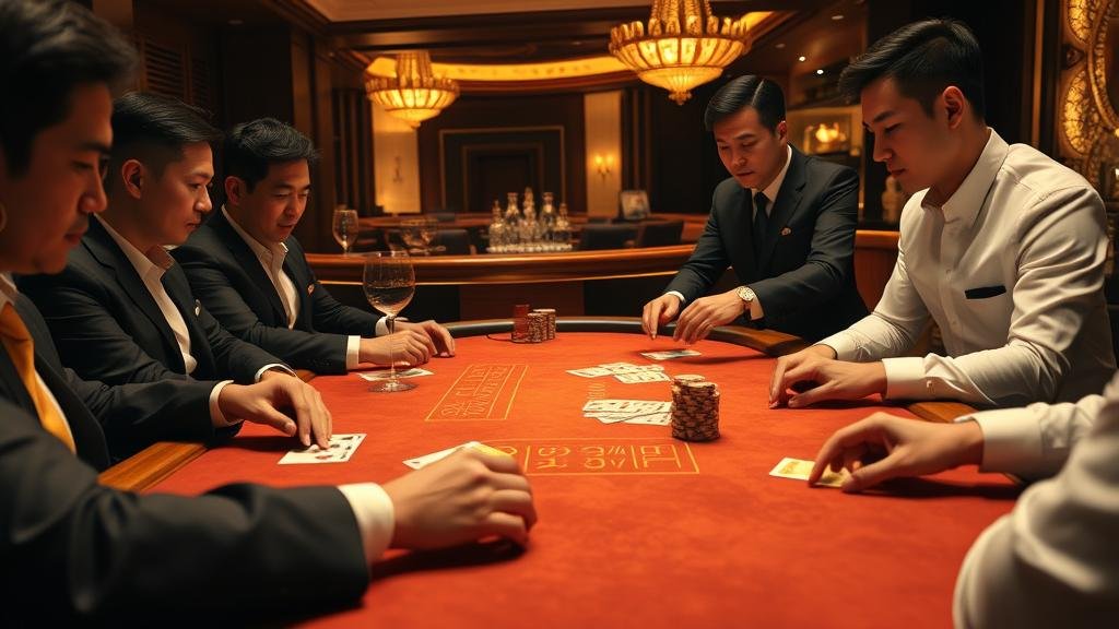 หน้าจอเกมบาคาร่าบนมือถือ