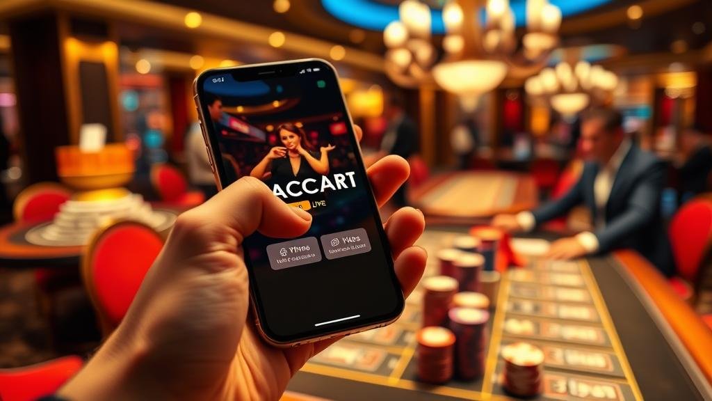 บาคาร่าไลฟ์สปีด: คู่มือสมัครบนมือถือ/แท็บเล็ต iOS ฉบับเซียน 2025