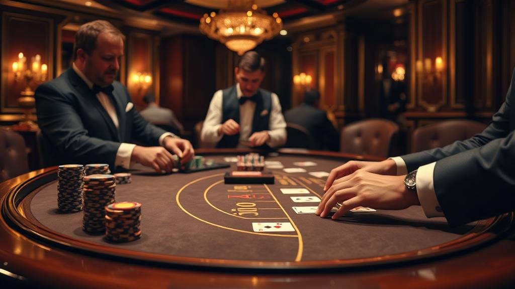 ตัวอย่างเค้าไพ่บาคาร่า มังกร และ สองตัด