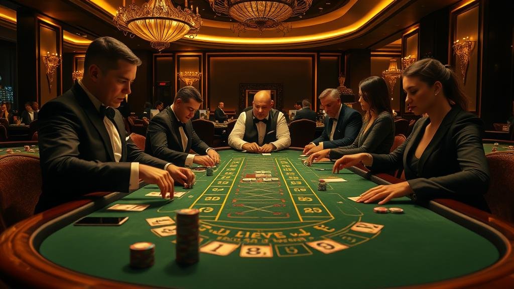 หน้าจอเกมบาคาร่าจากค่าย SA Gaming และข้อควรระวัง