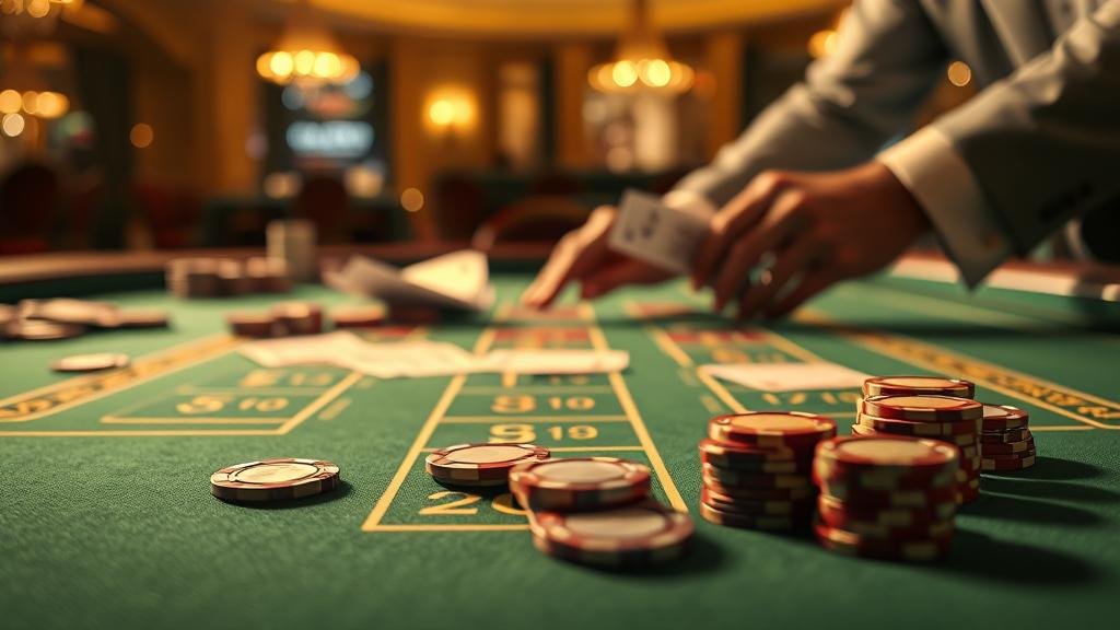 นักพนันมืออาชีพกำลังวางแผนการเล่นบาคาร่า