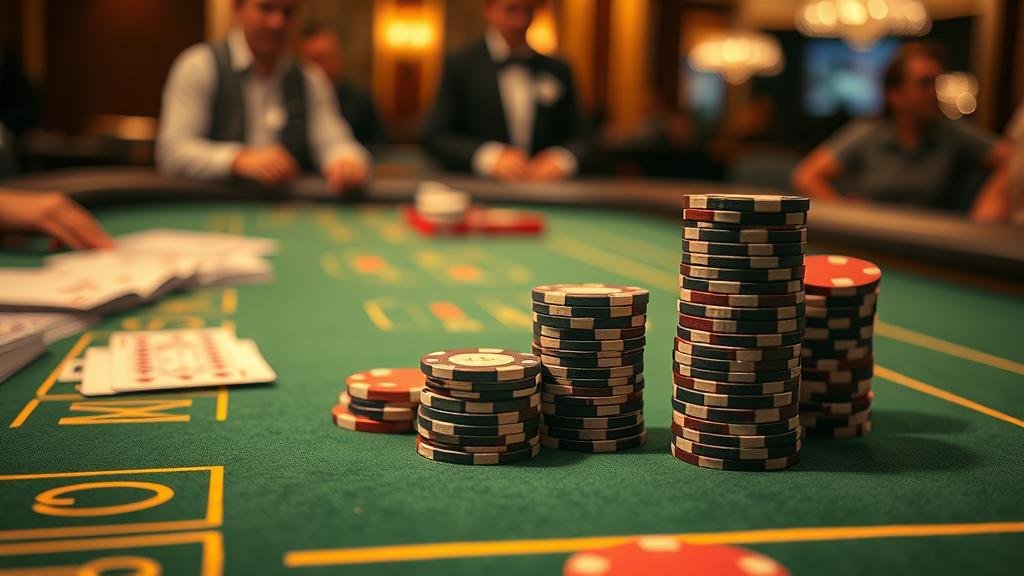 การอ่านเค้าไพ่ปิงปองในบาคาร่าบนแท็บเล็ต