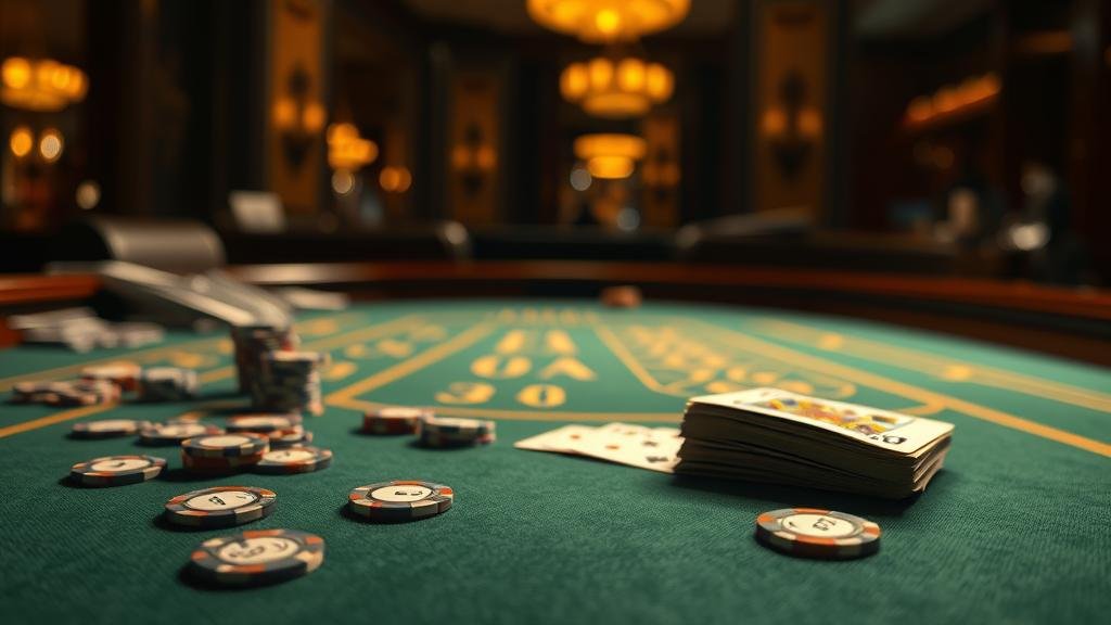 ภาพประกอบเทคนิคเดินเงิน 1-3-2-4 ในบาคาร่า