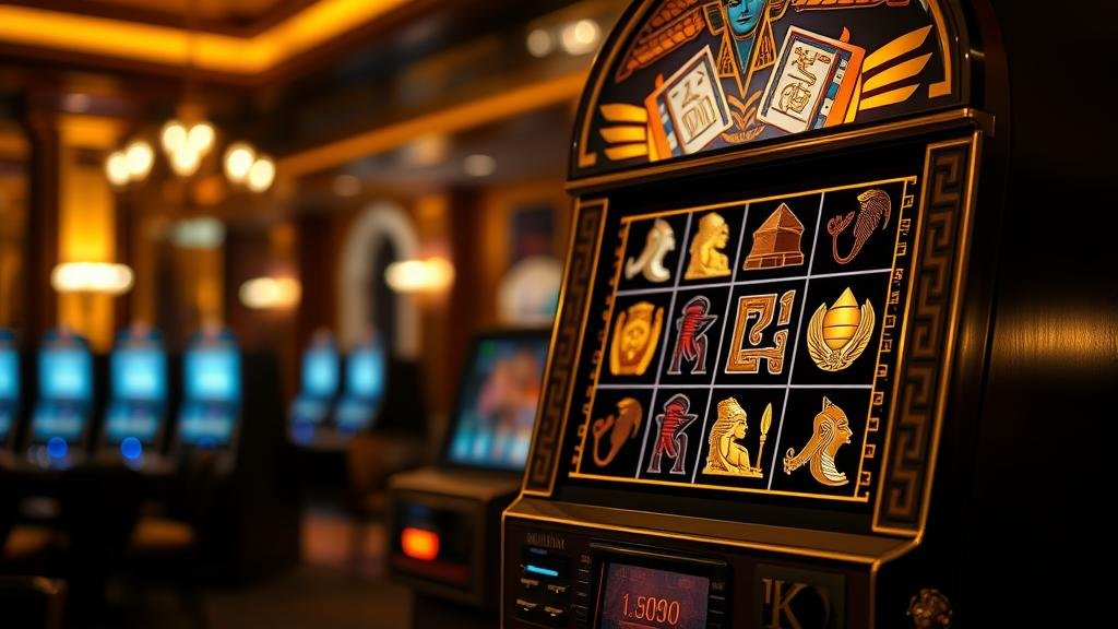 สล็อตธีมโรมันพร้อมนักรบและสัญลักษณ์จักรพรรดิ