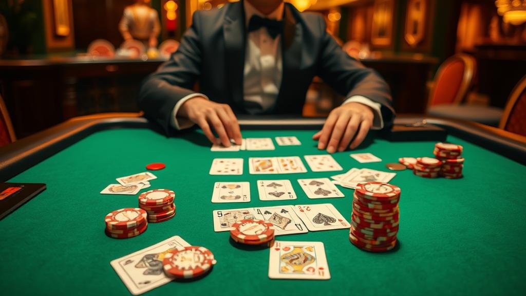 บรรยากาศการเล่นบาคาร่าในคาสิโนเอเชีย