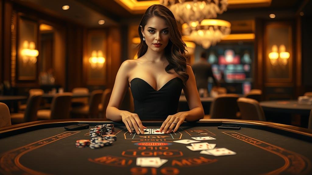 ดีลเลอร์มืออาชีพในเกมบาคาร่า SA