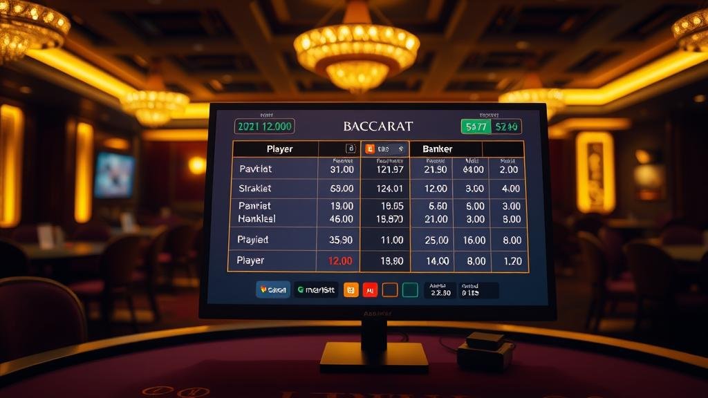 ตารางเค้าไพ่บาคาร่า Big Road