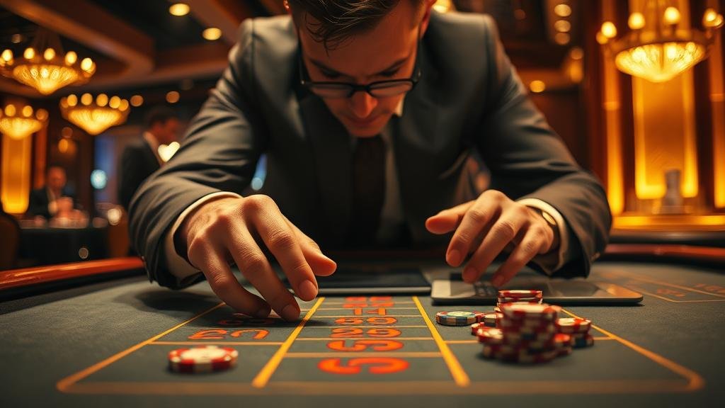 หน้าจอโทรศัพท์มือถือแสดงผลบาคาร่า Dream Gaming