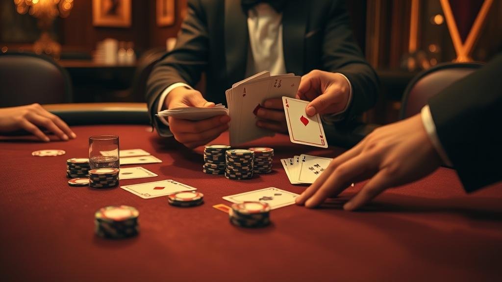 การเล่นบาคาร่าหลายโต๊ะบนแท็บเล็ต