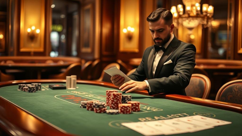 อินเทอร์เฟซแอปบาคาร่าบนแท็บเล็ต