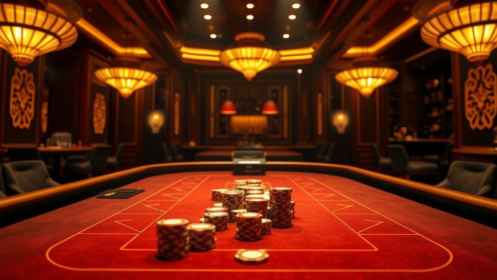 กราฟแสดงเปอร์เซ็นต์การชนะในบาคาร่า