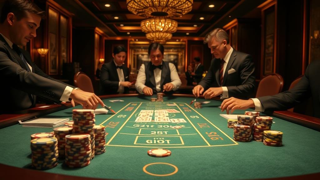 การบันทึกผลการเล่นบาคาร่า