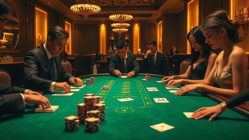 กราฟแสดงเป้าหมายกำไรสองขั้นในการเล่นบาคาร่า