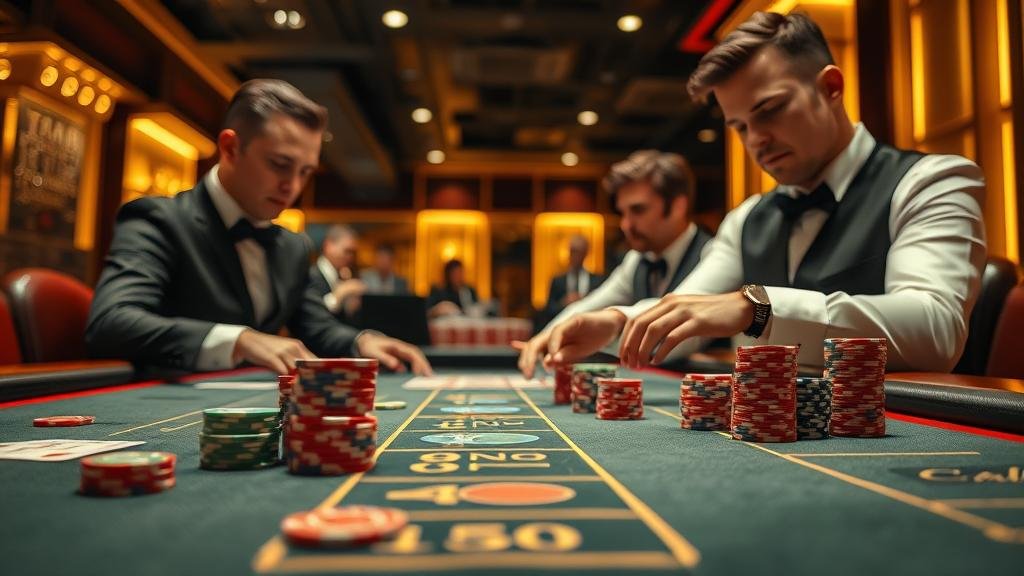 ตัวอย่างเค้าไพ่มังกรในบาคาร่า