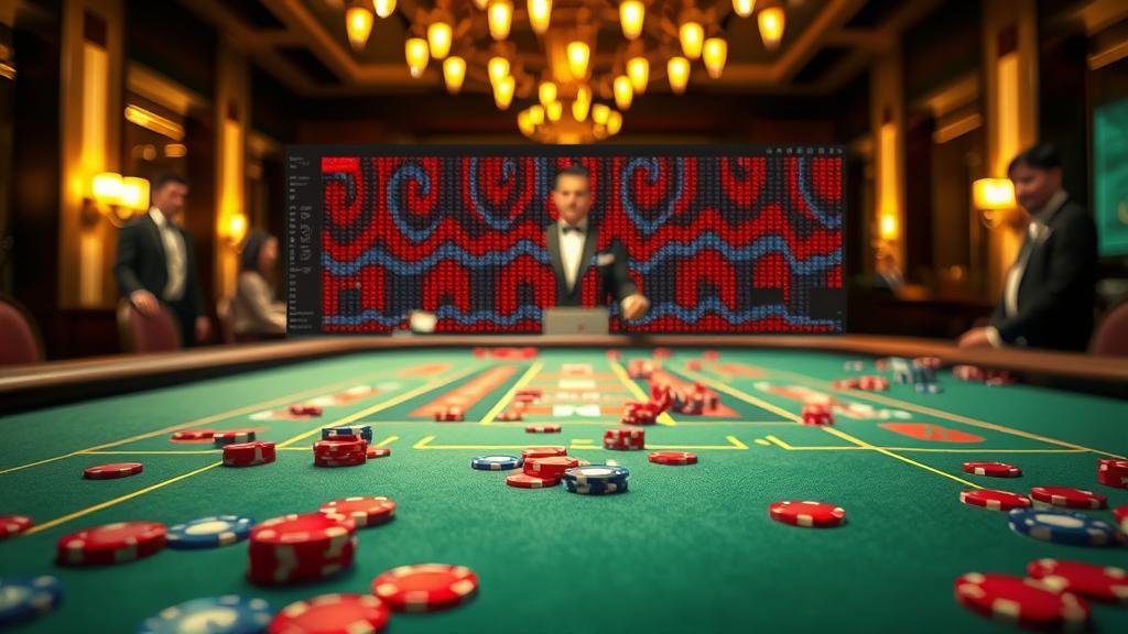 ภาพประกอบกลยุทธ์การเดินเงินบาคาร่า