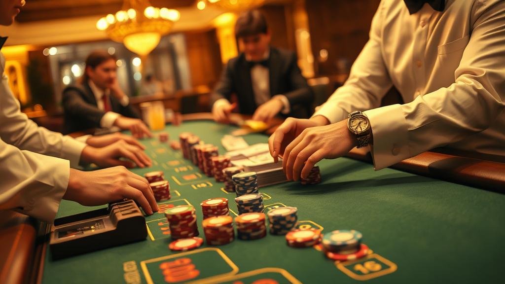 การเปิดไพ่บาคาร่าแบบสควีซ