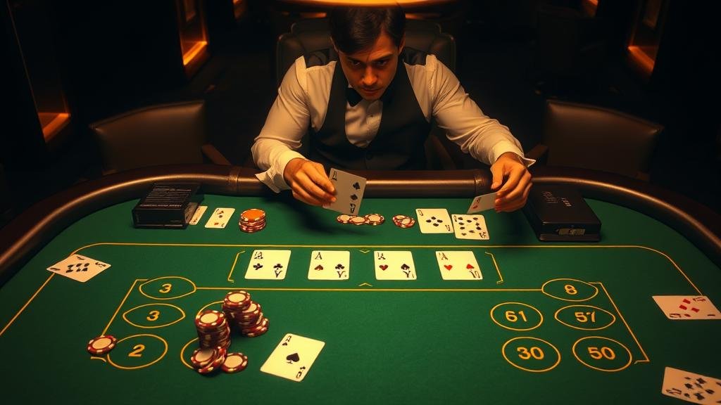 ตารางแสดงกลยุทธ์การเดินเงินบาคาร่า