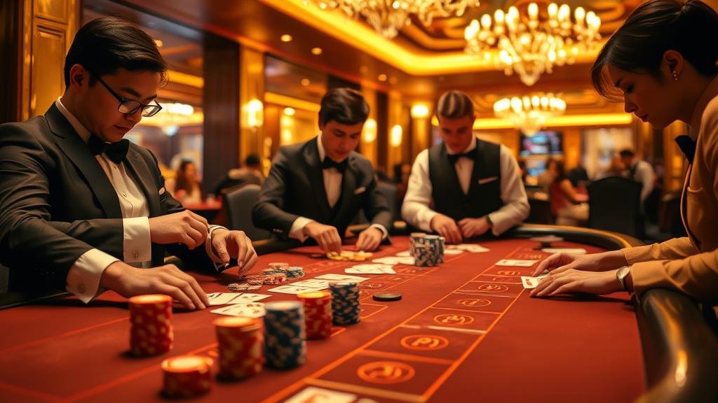 หน้าจอแสดงสถิติบาคาร่า