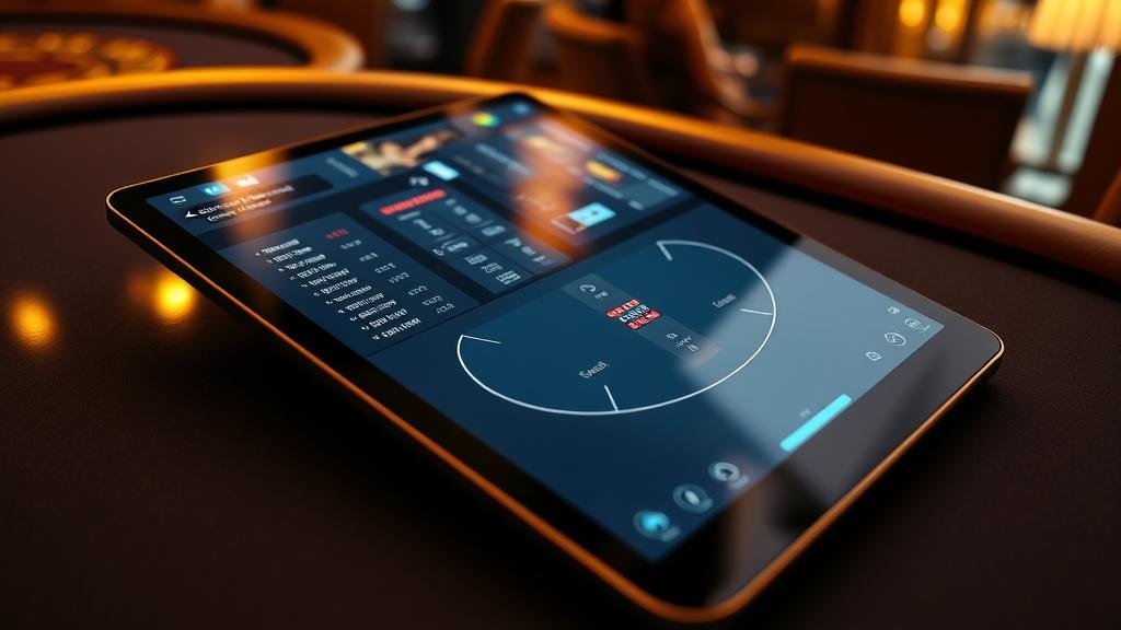 การวิเคราะห์สถิติบาคาร่าขั้นสูงบนแท็บเล็ต