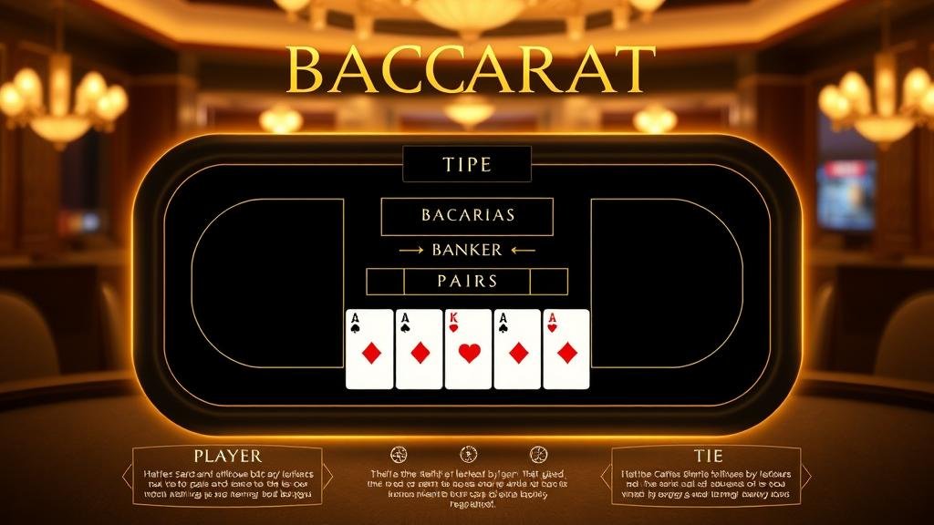 หน้าจอแสดงสถิติการออกรางวัลบาคาร่า