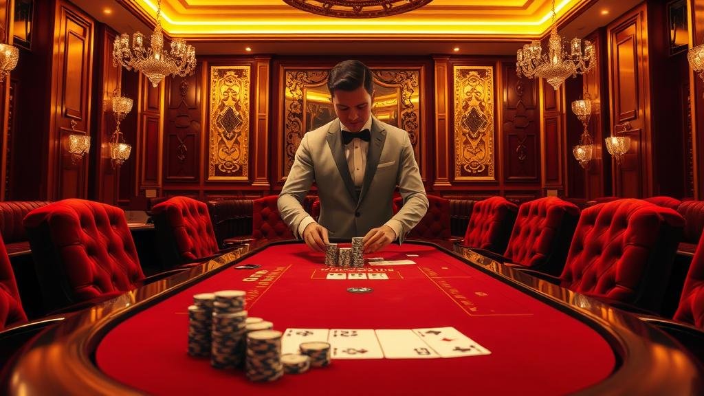 การวิเคราะห์เค้าไพ่บาคาร่าด้วยหน้าจอขนาดใหญ่