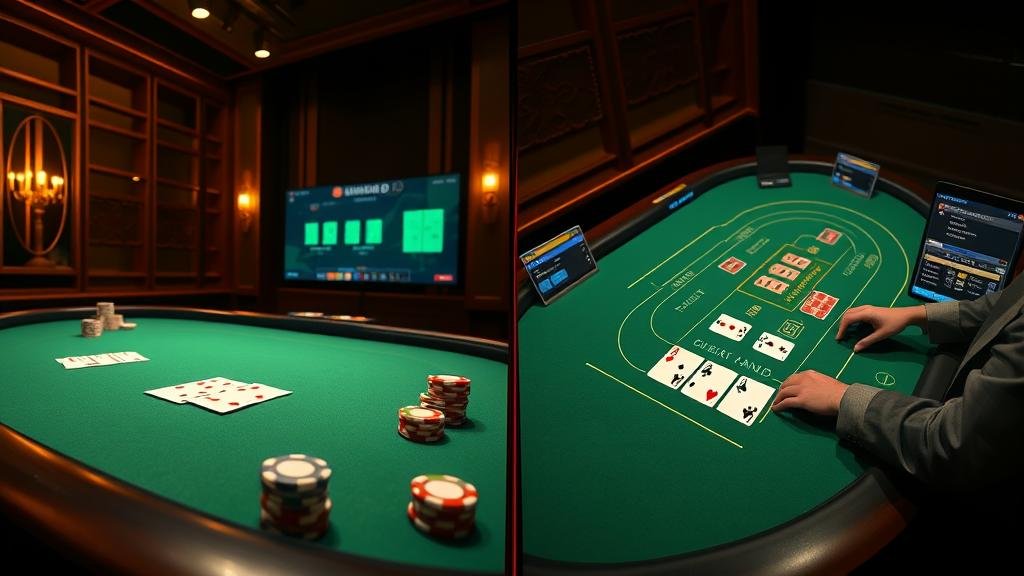 การวางเดิมพันในเกมบาคาร่า