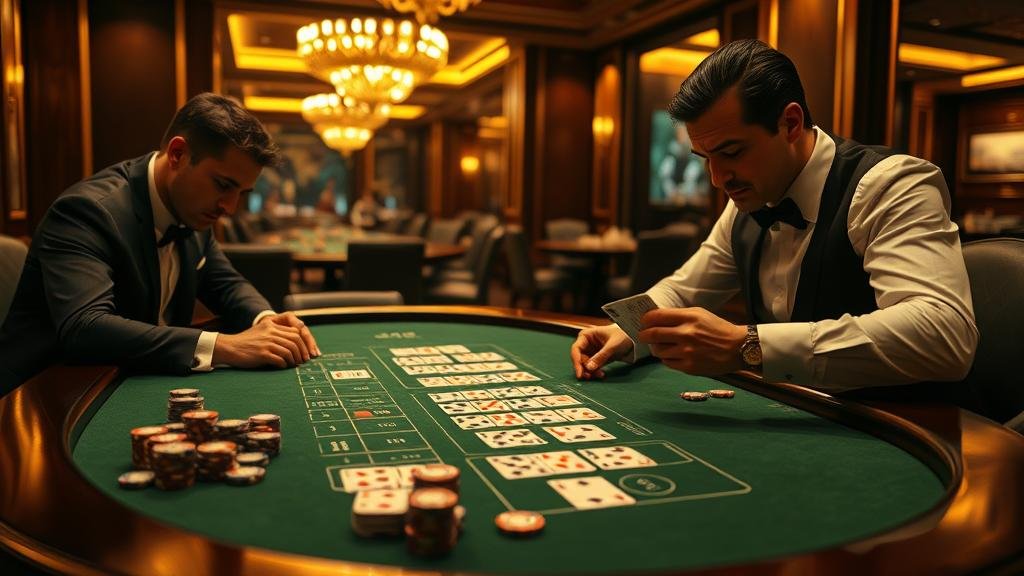 กราฟแสดงการบริหารจัดการเงินทุนสำหรับบาคาร่า