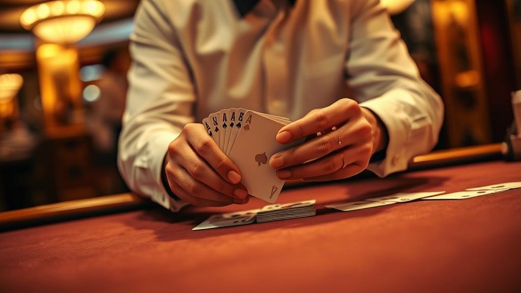 ตัวอย่างรูปแบบไพ่ปิงปองในบาคาร่า