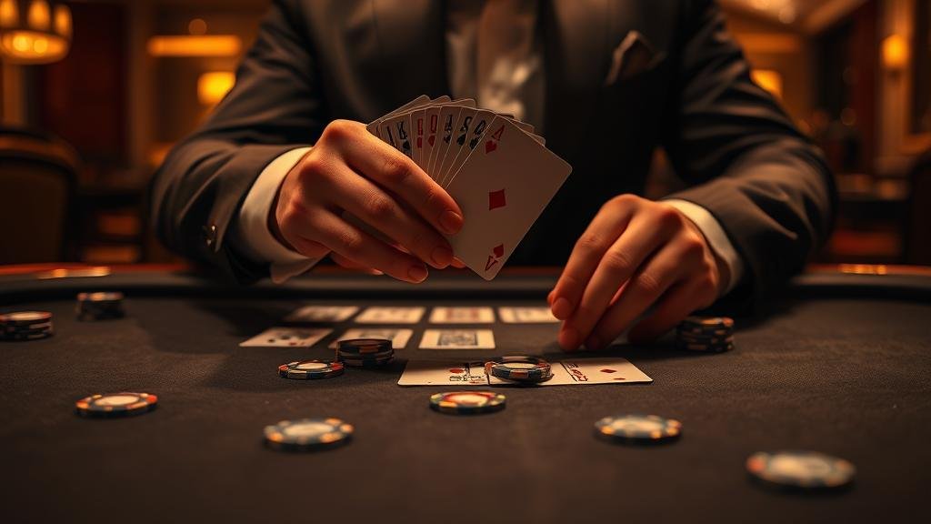 โลโก้และหน้าจอเกมบาคาร่าจากค่ายดัง