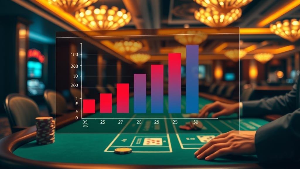 กราฟแสดงการเดินเงินแบบ Fibonacci