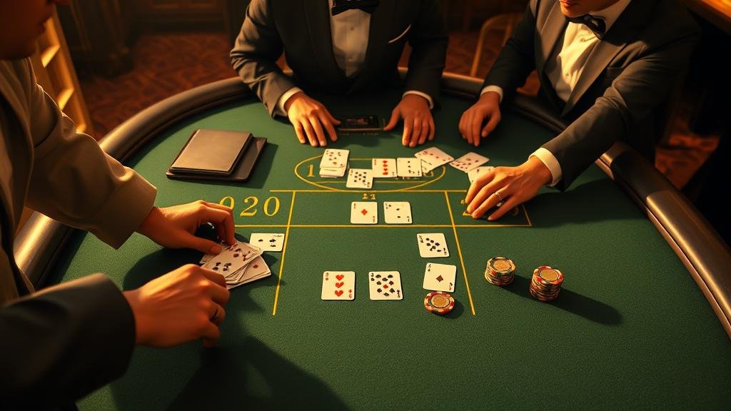 ตัวอย่างเค้าไพ่บาคาร่ารูปแบบต่างๆ