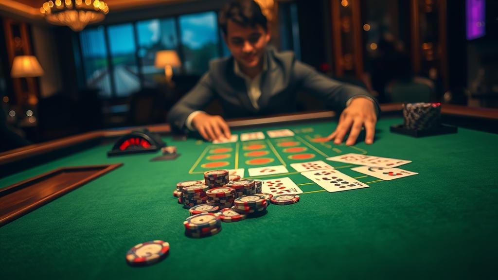 อินเทอร์เฟซบาคาร่า XPG พร้อมเอฟเฟกต์สายฟ้า