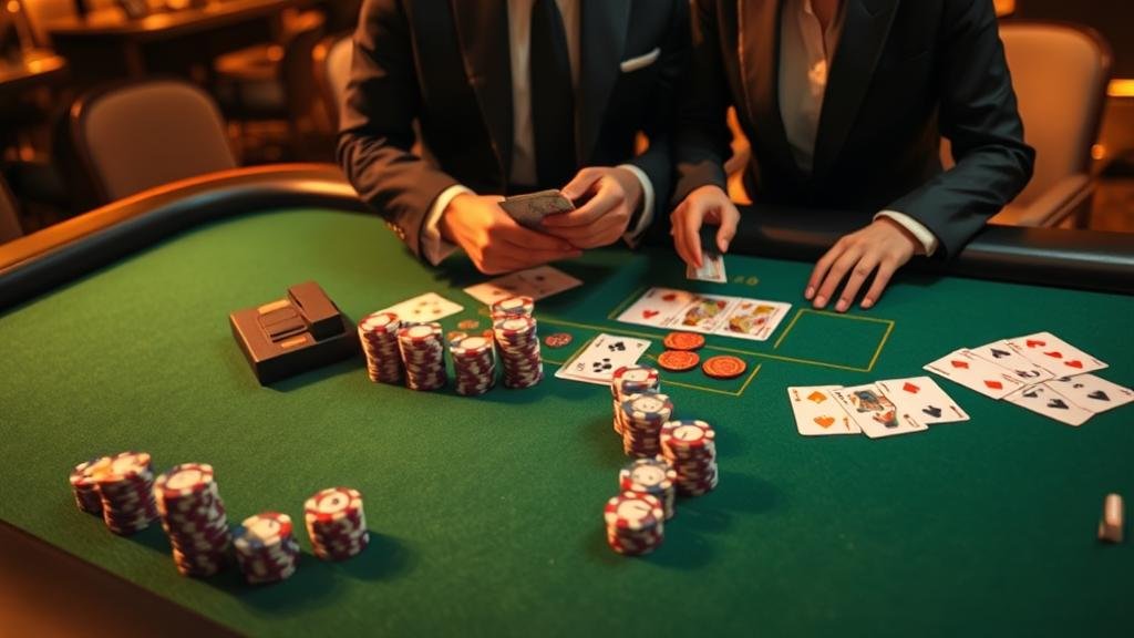 การเปิดไพ่บาคาร่าแบบสควีซ