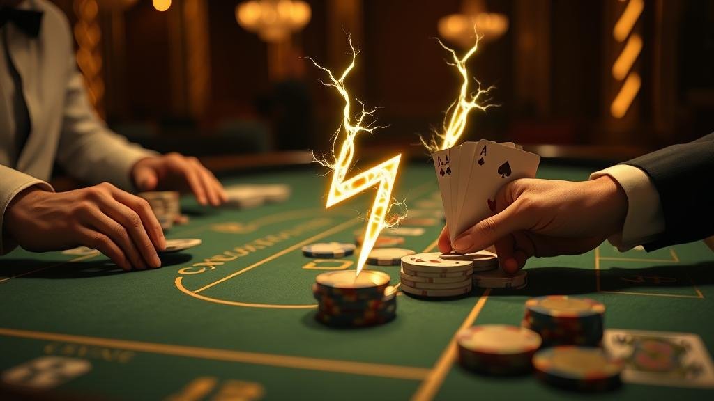 เปรียบเทียบบาคาร่า Evolution จาก SA Gaming และ LuckyStreak