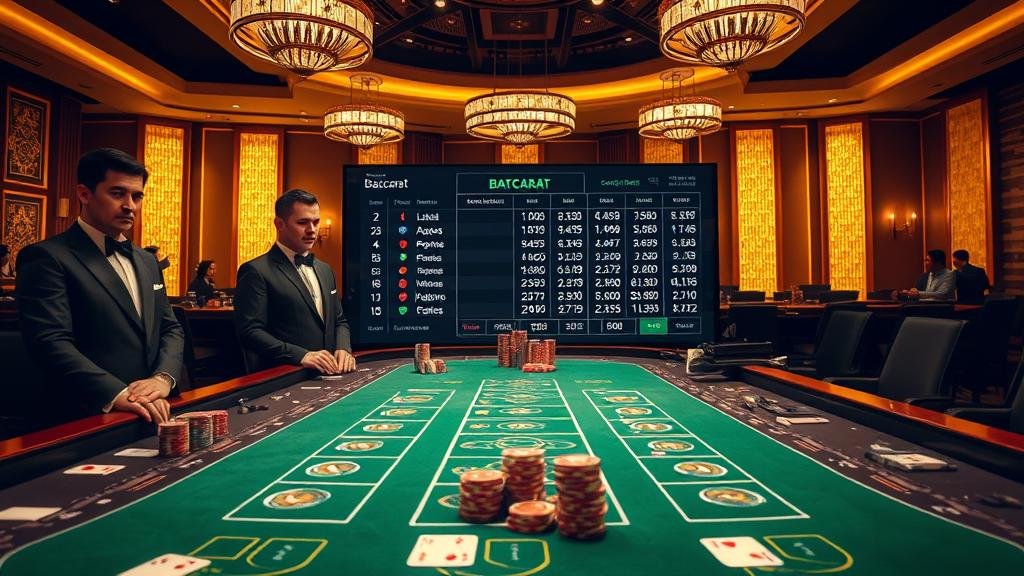 การเลือกห้องบาคาร่า WM Casino พร้อมวิเคราะห์สถิติ