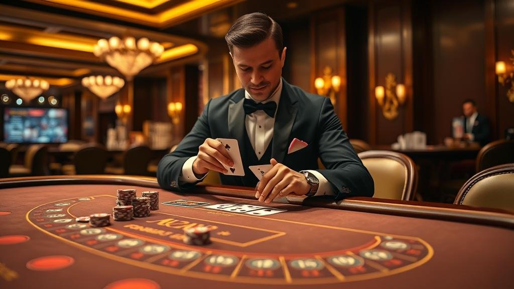 หน้าจอเกมบาคาร่าสดจาก Ezugi